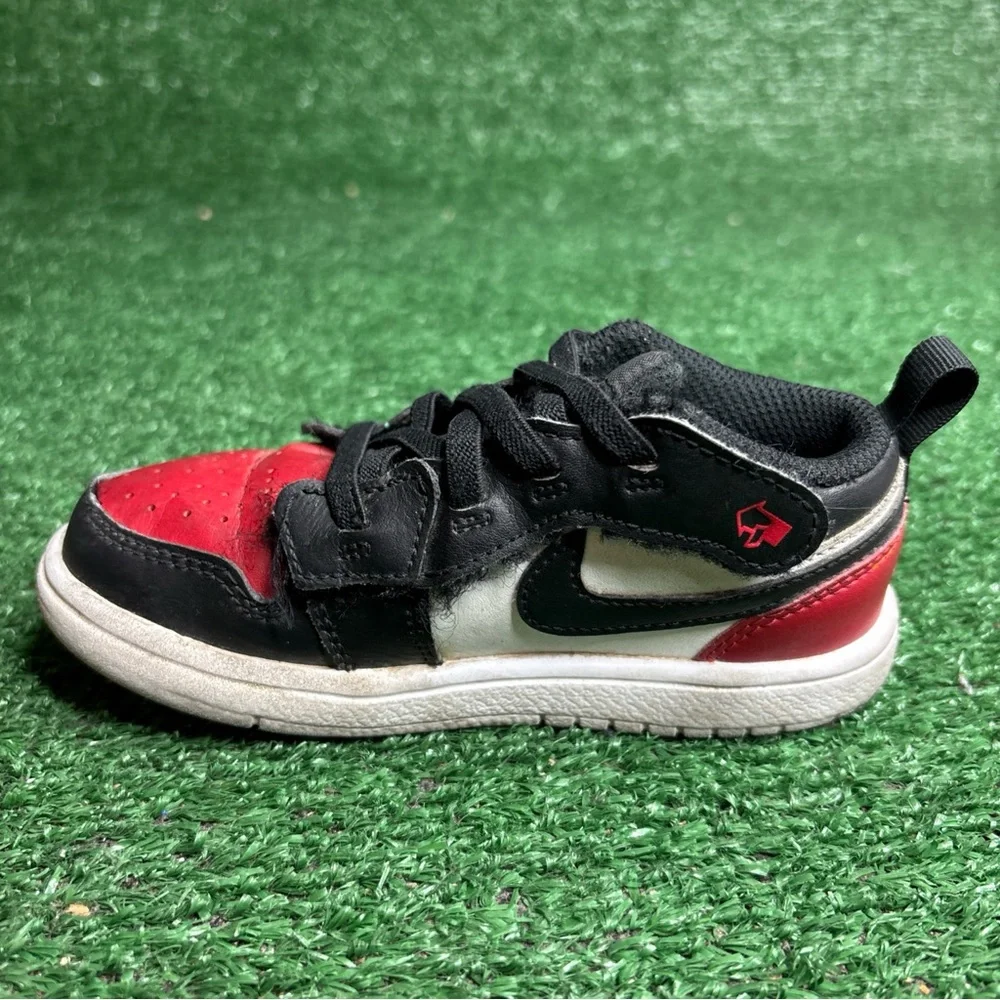 Nike Air Jordan 1 ALT Low Athletic Shoes ‘Bred Toe ’ DR9747 161 -‎ Size 9C